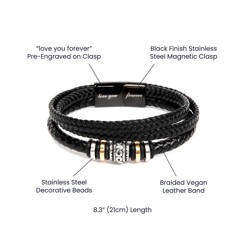 Daddy To Be Bracelet - First Time Dad Father's Day - Soon To Be Dad - Baby Shower - Expectant Dad - New Dad Gift From Wife