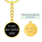 Custom Imaage Keychain With Egraving Option For Mother Father Brother Sister Or Any Family Member