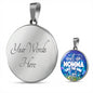 Momma Mother’s Day Family Engraved Pendant Necklace Jewelry Gift
