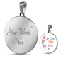 Live Life Love Butterfly Necklace And Bangle - Made in USA - Freedom Look