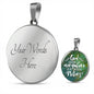 Mom Mother’s Day Christian Engraved Necklace Pendant Jewelry Gift