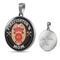 Firefighter's Mom Luxury Necklace - Freedom Look