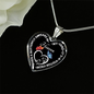 When A Butterfly Appears In My Yard It's A Visitor From Heaven Pendant Necklace