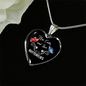 Keep Calm And Love Butterflies Pendant Necklace And Bangle - Freedom Look