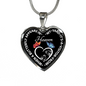 When A Butterfly Appears In My Yard It's A Visitor From Heaven Pendant Necklace