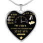 To My Wife Pendant Necklace - Christmas Gift 2019