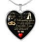 To My Wife - I Gave My Heart To You Luxury Necklace