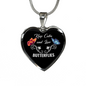 Keep Calm And Love Butterflies Pendant Necklace And Bangle - Freedom Look