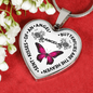 Butterflies Are The Heaven Sent Kisses Of An Angel Luxury Bangle And Necklace - Freedom Look