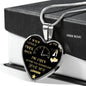 To My Wife - Anniversary Necklace - Christmas Birthday Gift