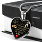 To My Wife - I Gave My Heart To You Luxury Necklace
