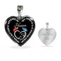 When A Butterfly Appears In My Yard It's A Visitor From Heaven Pendant Necklace Only