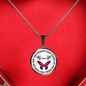 Butterflies Are The Heaven Sent Kisses Of An Angel Pendant Necklace (Circle) - Freedom Look