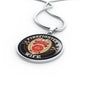 Firefighter Wife Luxury Necklace - Freedom Look