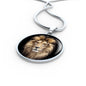 Realistic Lion Head Charm Necklace & Bangle