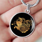Capricorn Zodiac Luxury Necklace - Freedom Look
