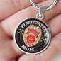 Firefighter's Mom Luxury Necklace - Freedom Look