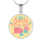 Mom Mother’s Day Family Engraved Pendant Necklace Jewelry Gift