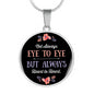 Husband For Wife Engraved Pendant Necklace Jewelry Gift