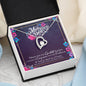 Mom Flowers Heart Beauty Jewelry Pendant Necklace Women Birthday Gift