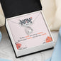 Mom Heart Beauty Necklace Pendant Jewelry Women Birthday Gift