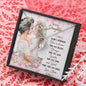 Daughter Gift From Mom Heart Pendant Jewelry Necklace Women Message Box Gift