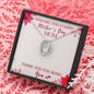 Mother's Day Heart Beauty Pendant Jewelry Necklace Women Birthday Gift