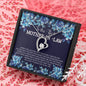 Mother-In-Law Heart Beauty Pendant Necklace Birthday Gift From Son Daughter