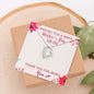 Mother's Day Heart Beauty Pendant Jewelry Necklace Women Birthday Gift