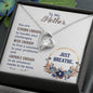 Mom Mother from Son or Daughter Heart Pendant Necklace Women Birthday Gift