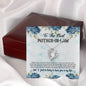 Mother-In-Law Heart Jewelry Mother’s Day Necklace Pendant Women Message Box