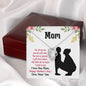 Mom Heart Beauty Pendant Necklace Jewelry Women Birthday Gift