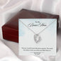 Bonus Mom Heart Jewelry Mother’s Day Necklace Pendant Women Message Box Gift