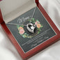 Mom Heart Beauty Necklace Jewelry Pendant Women Birthday Gift