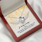 Pet Memorial Heart Necklace Pendant Jewelry Women Message Box Gift
