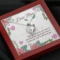Mom from Daughter or Son Heart Necklace Pendant Women Birthday Gift