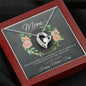 Mom Heart Beauty Necklace Jewelry Pendant Women Birthday Gift