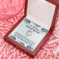 Mother-In-Law Heart Jewelry Mother’s Day Necklace Pendant Women Message Box