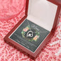 Mom Heart Beauty Necklace Jewelry Pendant Women Birthday Gift
