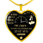 To My Wife - Anniversary Necklace - Christmas Birthday Gift