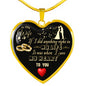 To My Wife - I Gave My Heart To You Luxury Necklace