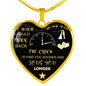 To My Wife Pendant Necklace - Christmas Gift 2019