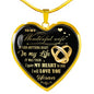 To My Wonderful Wife - Gold Rings - Valentines Day Gift