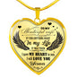 To My Wonderful Wife - Angel Wings - Valentines Day Gift
