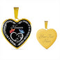 When A Butterfly Appears In My Yard It's A Visitor From Heaven Pendant Necklace Only