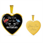 Keep Calm And Love Butterflies Pendant Necklace And Bangle - Freedom Look