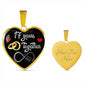 17 Years Anniversary Luxury Heart Silver Necklace - 2