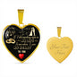 To My Wife - I Gave My Heart To You Luxury Necklace
