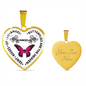 Butterflies Are The Heaven Sent Kisses Of An Angel Luxury Bangle And Necklace - Freedom Look