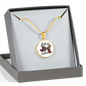 Butterfly Fashion Pendant Necklace And Bangle (Gold And Silver) - Freedom Look